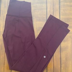 Lululemon straight leg leggings